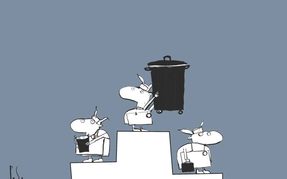 Как убирают мусор в столице