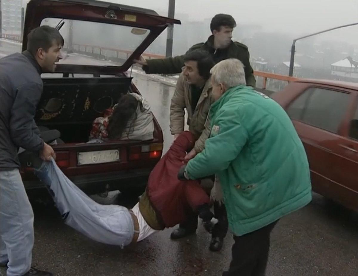 Кадр из фильма «Сараевское сафари»