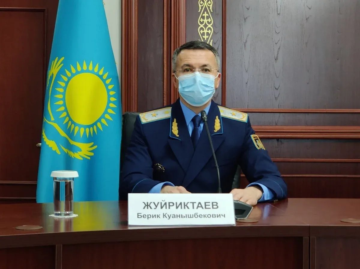 Berik Zhuiriktayev, Almaty Prosecutor Photo: gov.kz