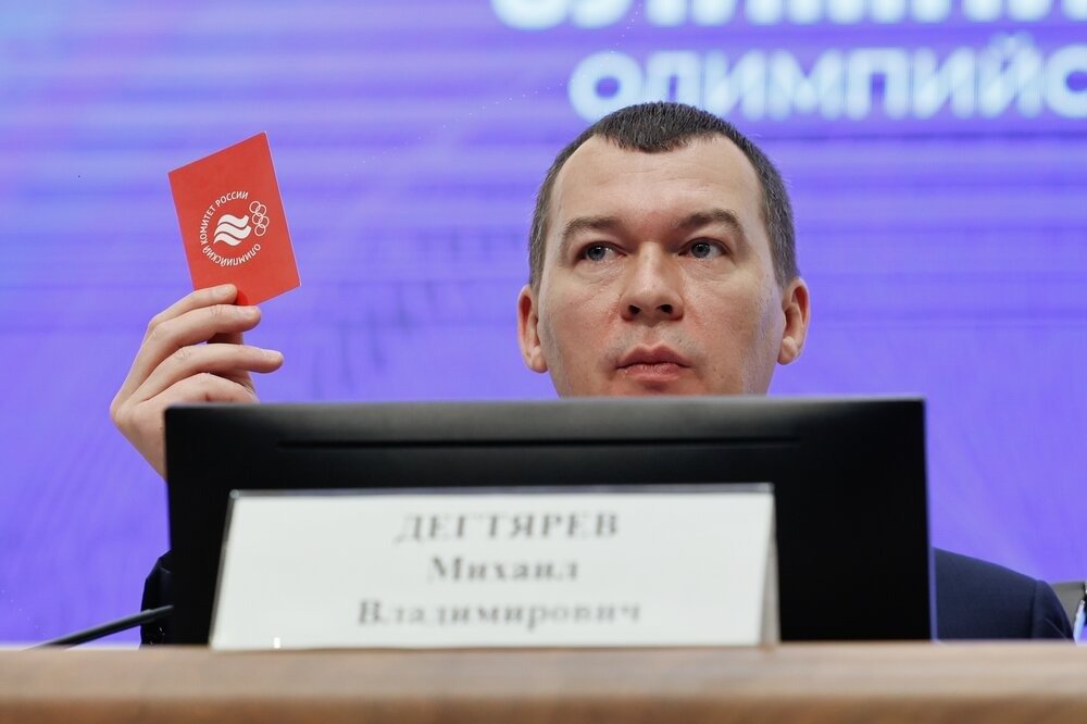 Михаил Дегтярев. Фотро: Агентство «Москва»