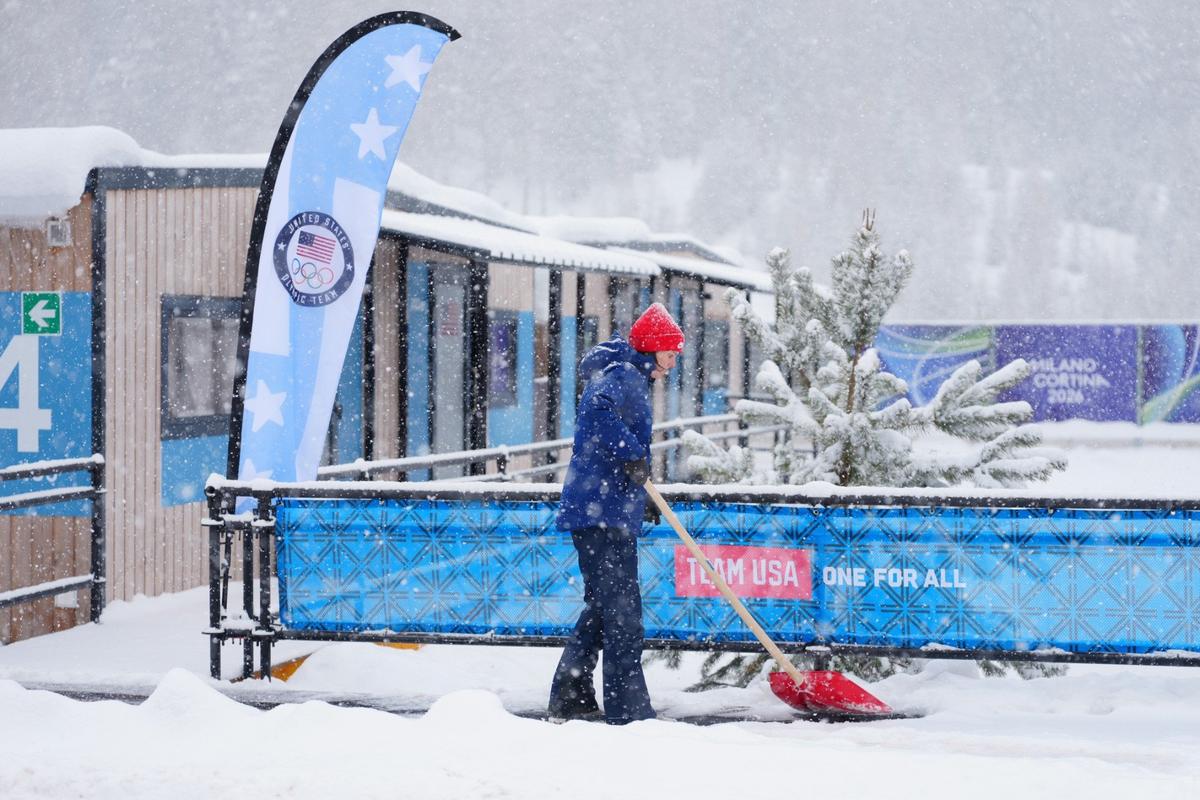 Олимпийская деревня в Кортина-д'Ампеццо. Фот: dpa / picture-alliance