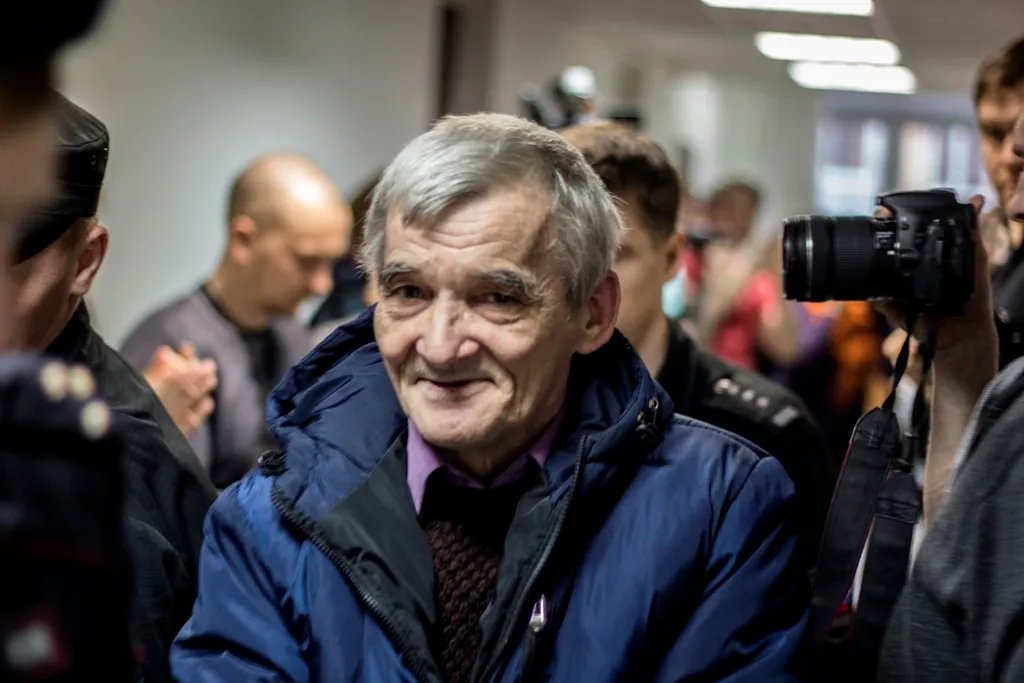 Юрий Дмитриев в суде 26 декабря 2017 года. Фото: Сергей Маркелов / 7x7