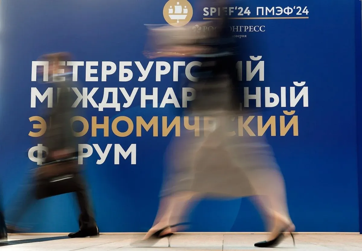 XXVII Петербургский международный экономический форум. Фото: Евгений Павленко / Коммерсантъ