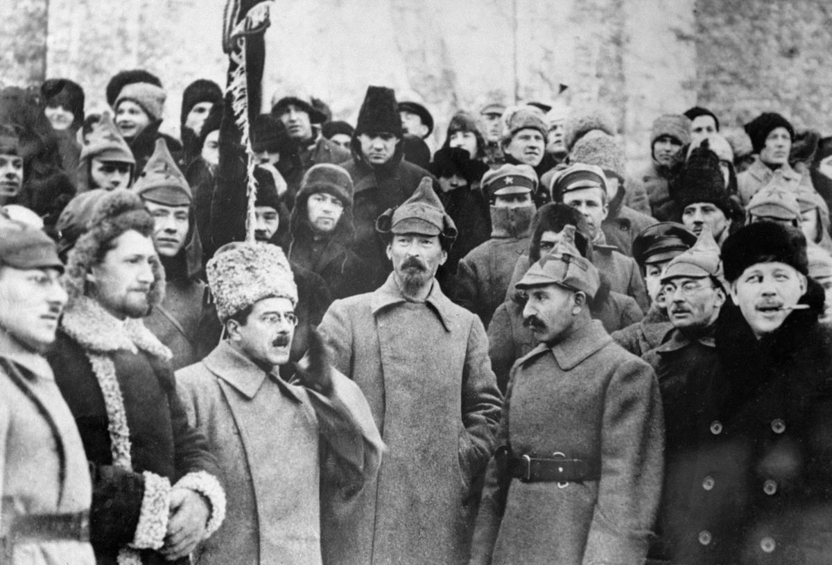 Парад войск ОГПУ Московского гарнизона в Москве. Фото: Репродукция ТАСС