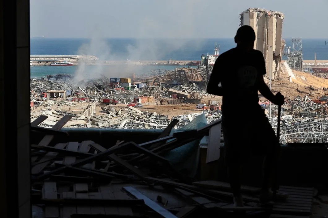 Последствия взрыва в Бейруте. Фото: AP / ТАСС