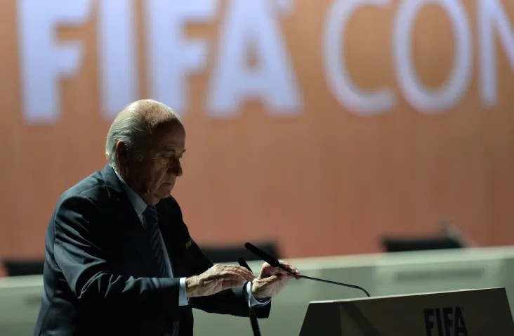 Глава ФИФА Зепп Блаттер. Фото: EPA