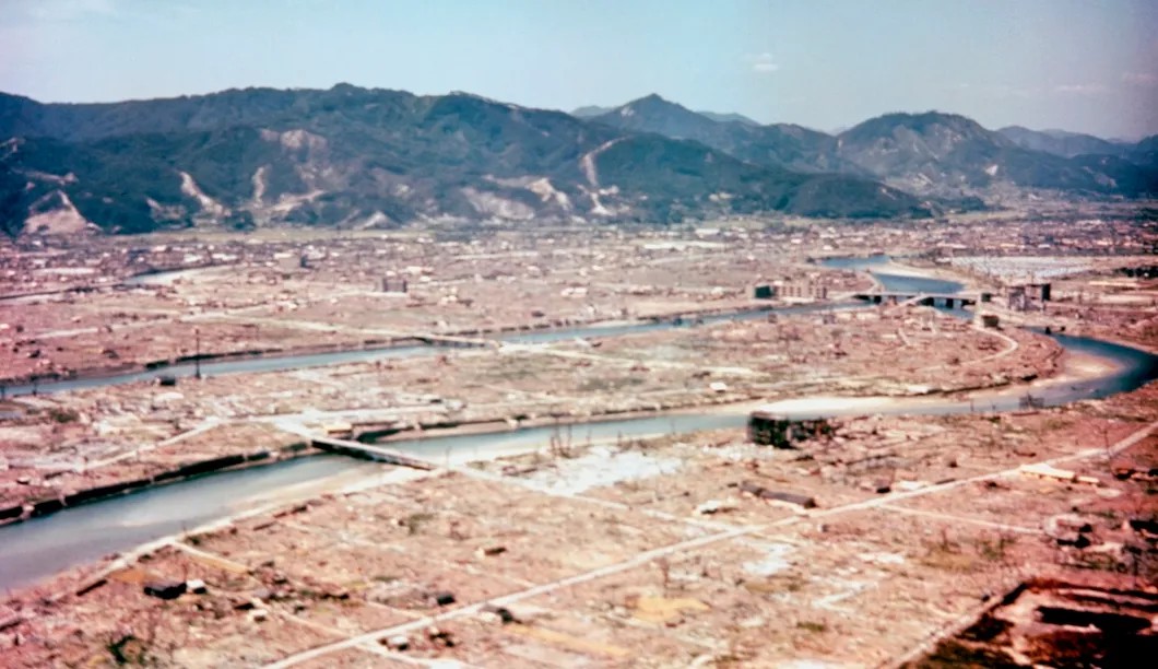 Хиросима. Последствия взрыва ядерной бомбы. Фото: ТАСС