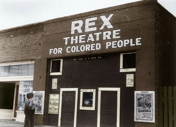 Кинотеатр для афроамериканцев, 30-е года. Фото: EAST NEWS