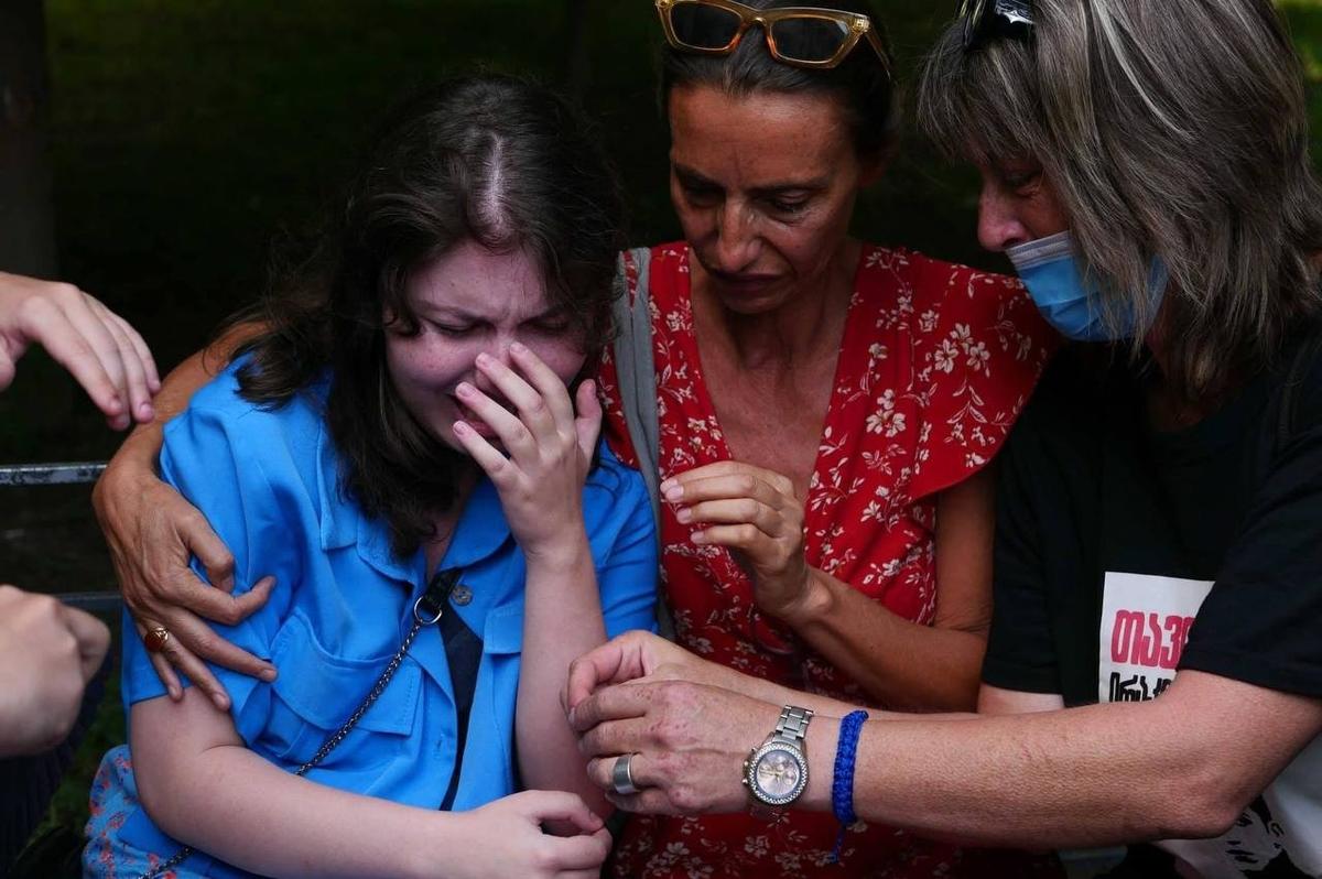 Во время оглашения приговора Антону Чечину. Фото: соцсети