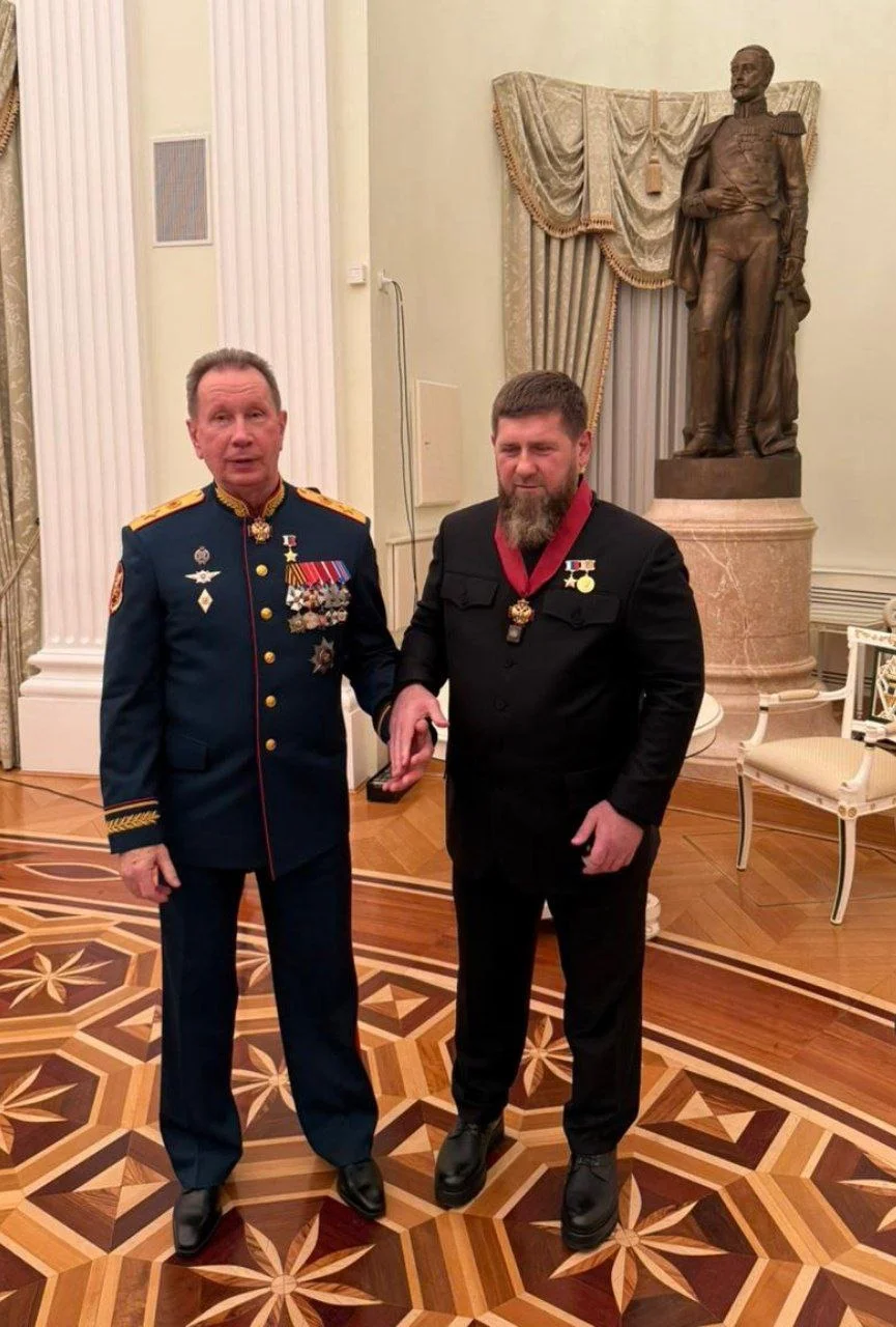Виктор Золотов и Рамзан Кадыров. Фото: телеграм-канал Рамазана Кадырова