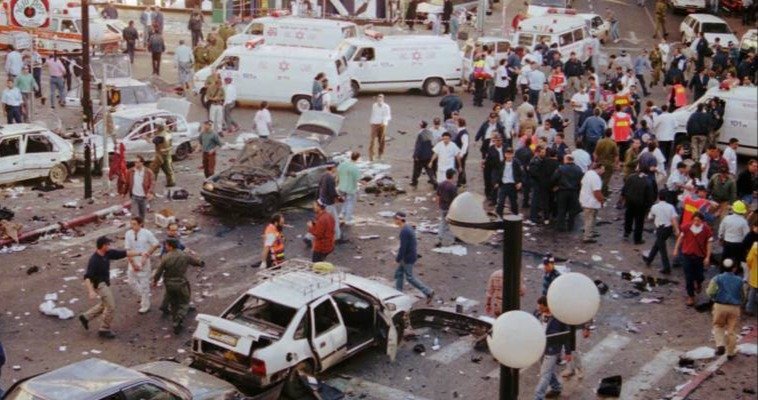 Теракт в Тель-Авиве, Израиль 1996 год. Фото: архив