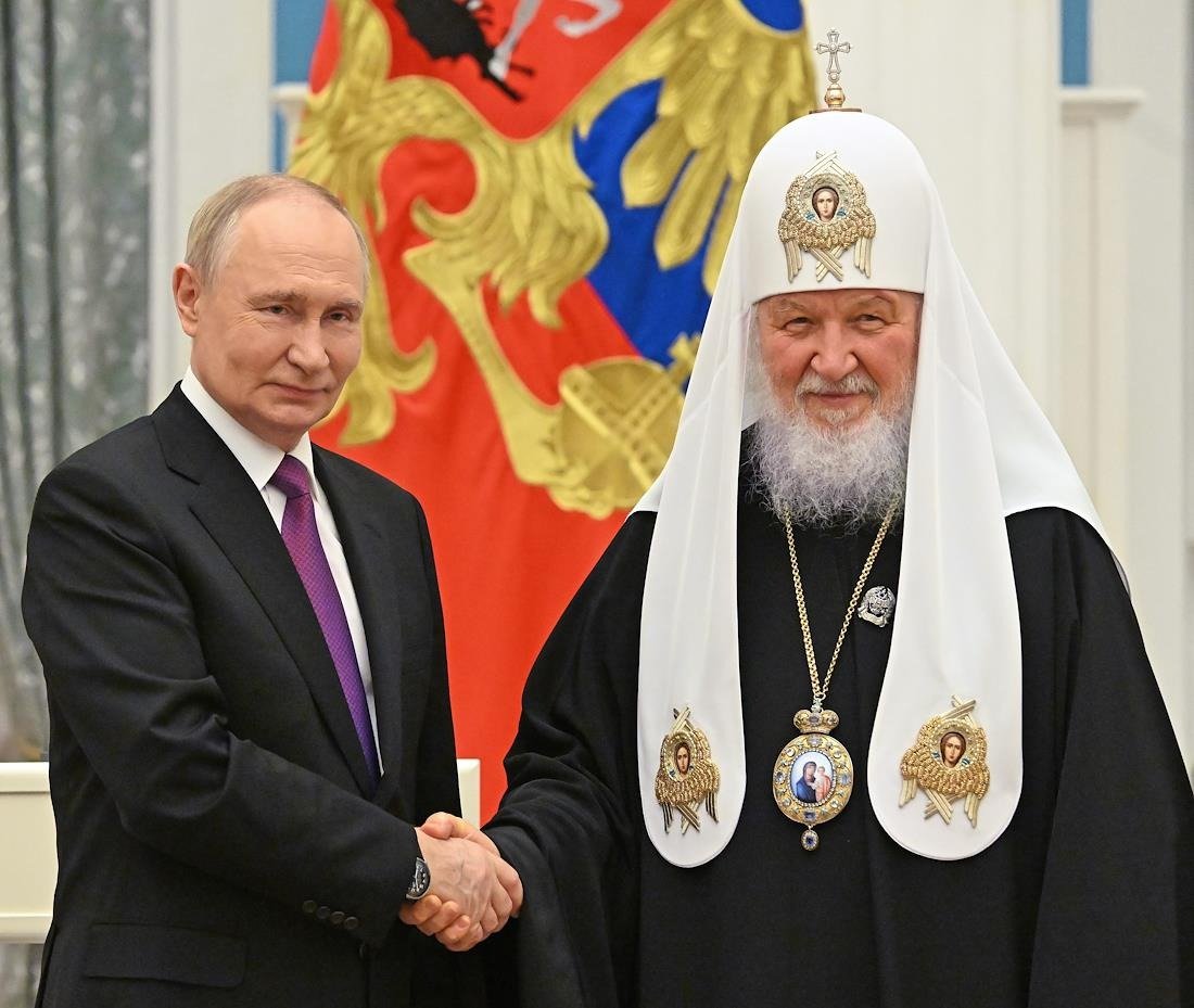 Владимир Путин и патриарх Кирилл. Фото: Дмитрий Азаров / Коммерсантъ