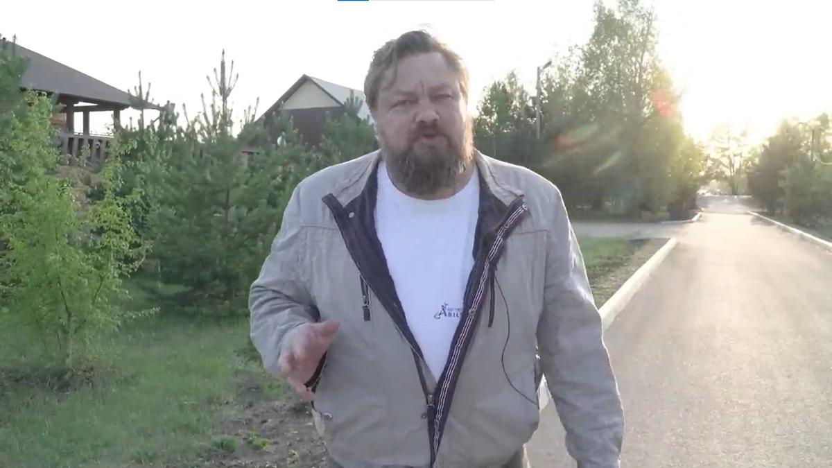 Иван Федоров. Кадр его видео о Вите Шестакове