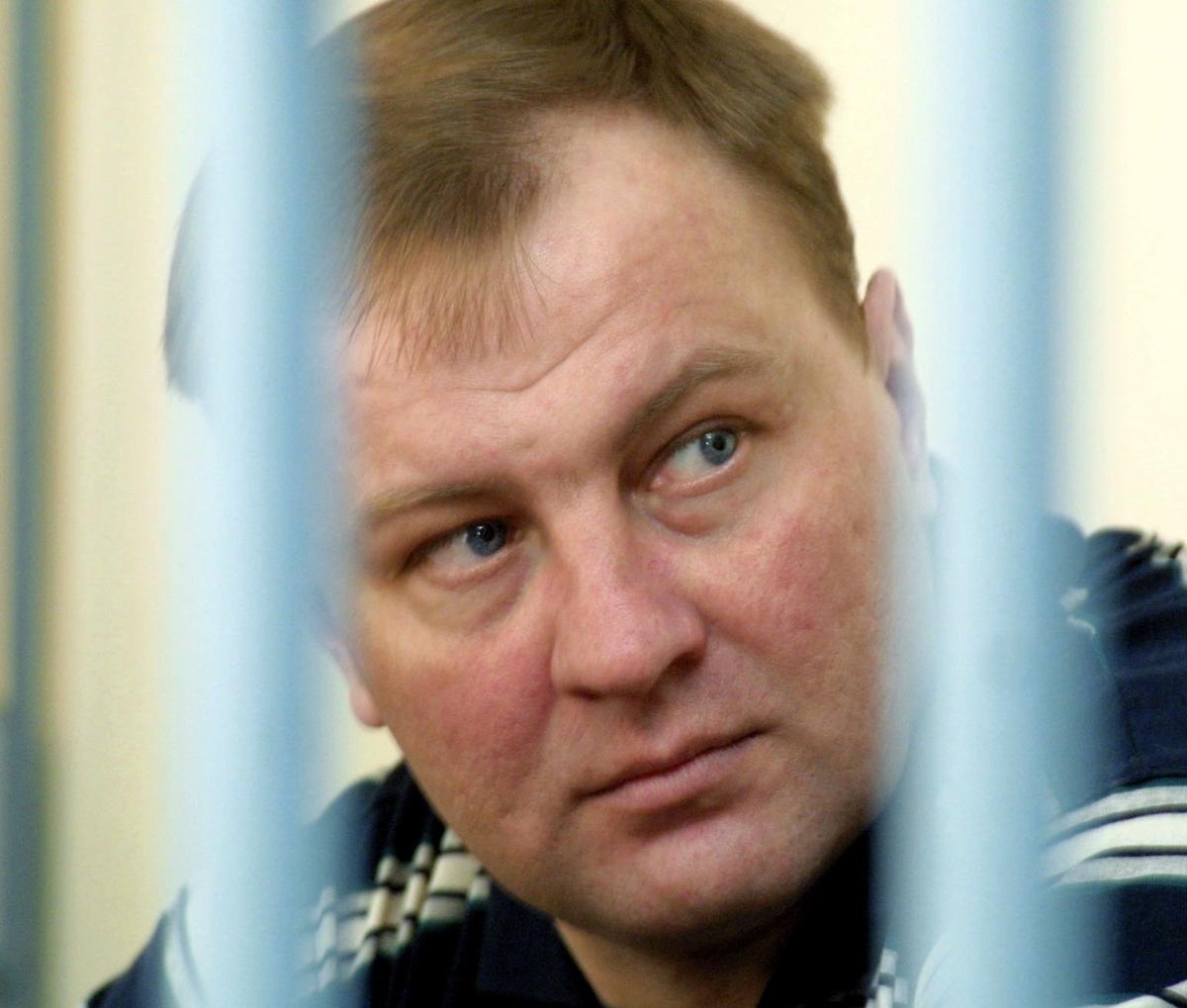 Буданов в суде. Фото из досье ИТАР-ТАСС