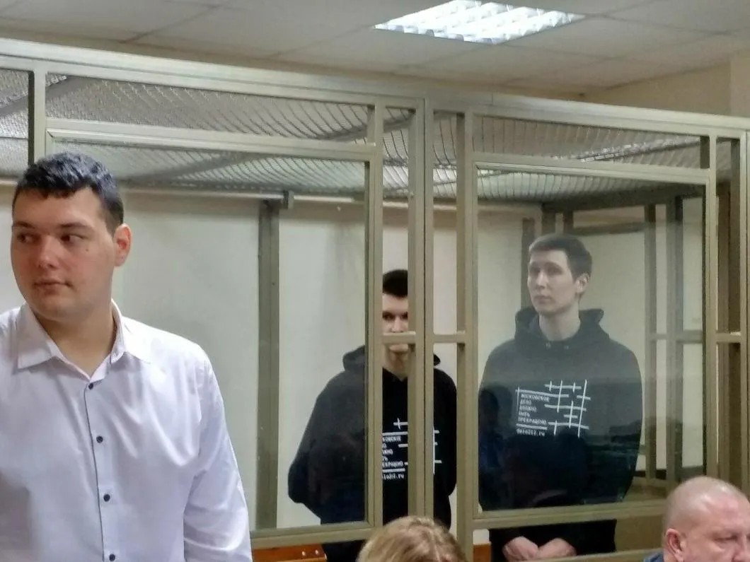 Ян Сидоров (слева) и Влад Мордасов. Фото: телеграм-канал « Дело ростовских мальчишек »