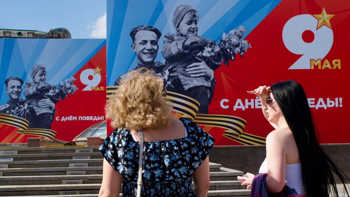 …и вас встречает праздничный блокпост