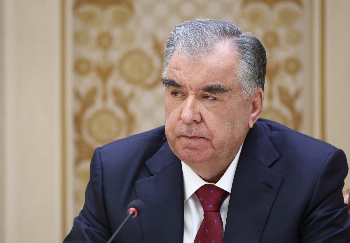 Президент Таджикистана Эмомали Рахмон. Фото: Валерий Шарифулин / ТАСС