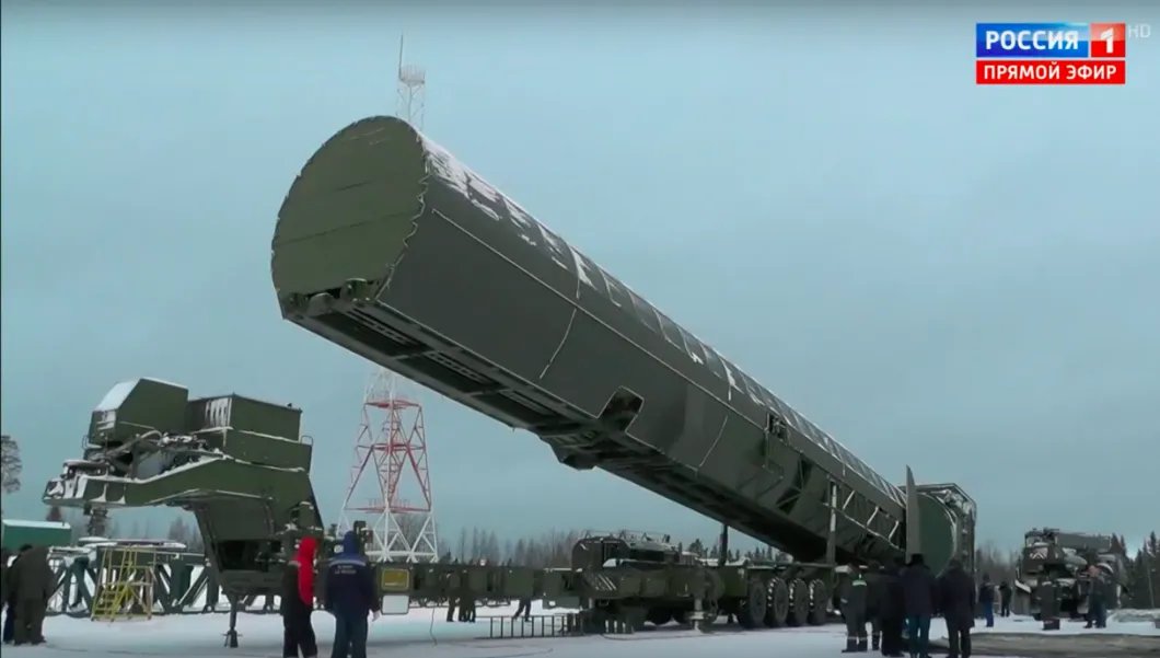 Комплекс «Сармат». Скриншот трансляции «Россия 1»