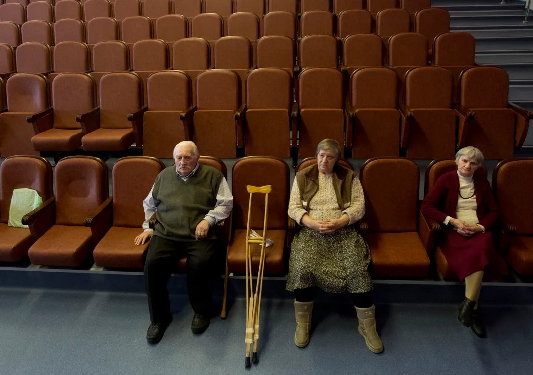 В доме престарелых. Фото: РИА Новости