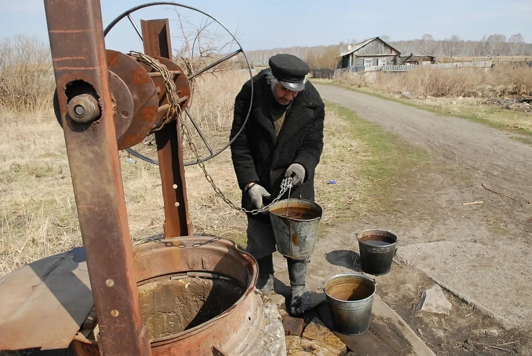 Село Муслюмово, пострадавшее от радиоактивной аварии, сегодня. Фото: РИА Новости