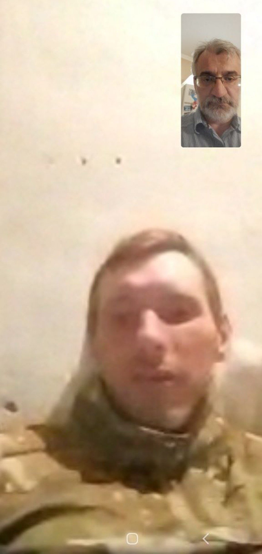 Разговор с отцом. Евгений Магницкий и Николай Щербаков. Фото: архив