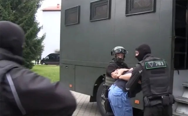 Задержание «вагнеровцев» спецназом белорусского КГБ