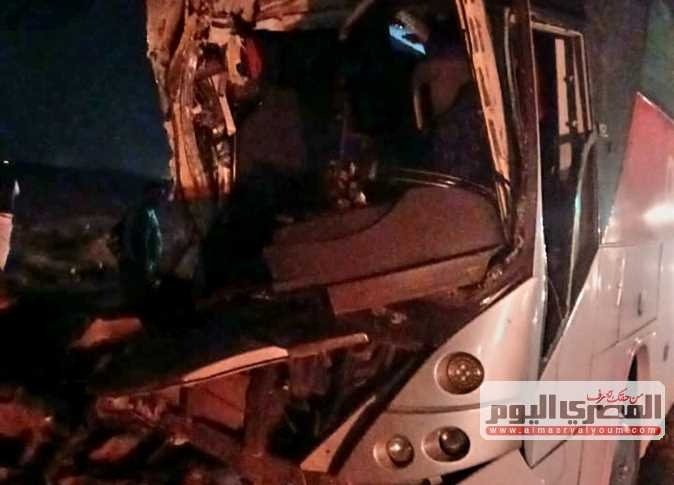 Турецкие СМИ публикуют фотографии разбитого в результате ДТП автобуса. Фото: Al Masry Al Youm