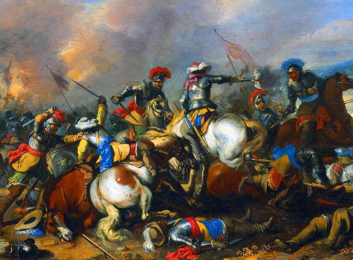 Жак Куртуа. Жестокая схватка во время Тридцатилетней войны