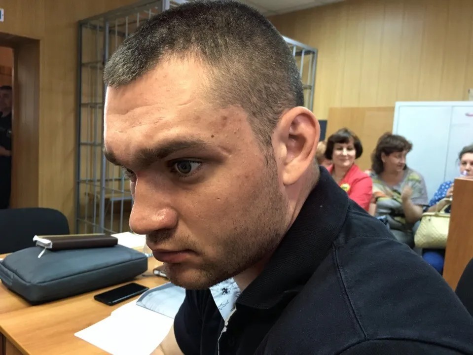 Кирилл Орлов в суде. Фото: штаб Навального в Челябинске