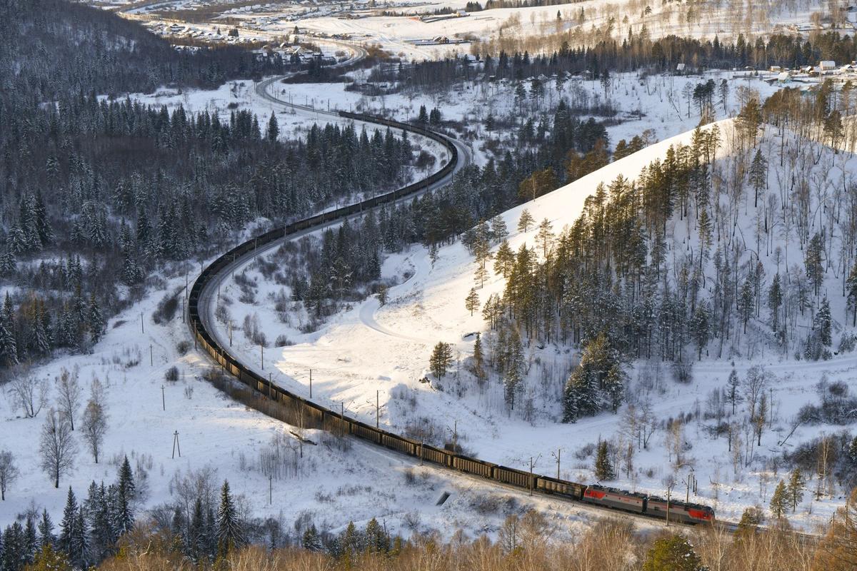 Транссибирская магистраль. Фото: Александр Манзюк / ТАСС