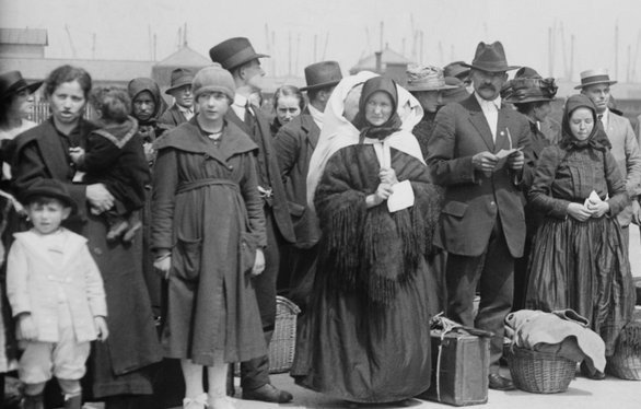 Белая эмиграция. 1920-е годы. Архивное фото