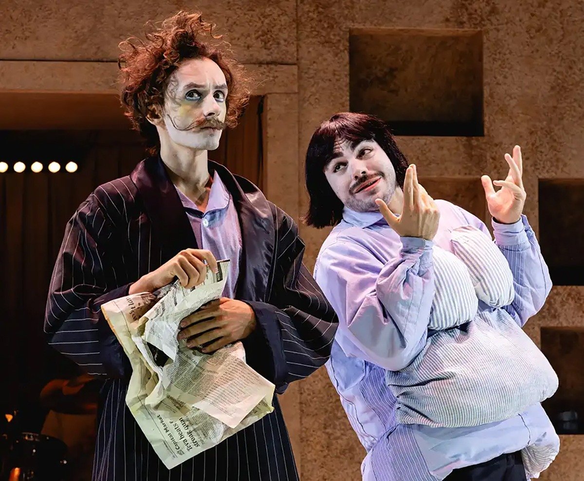 Сцена из спектакля спектакля «Крум». Фото: gesher-theatre.co.il