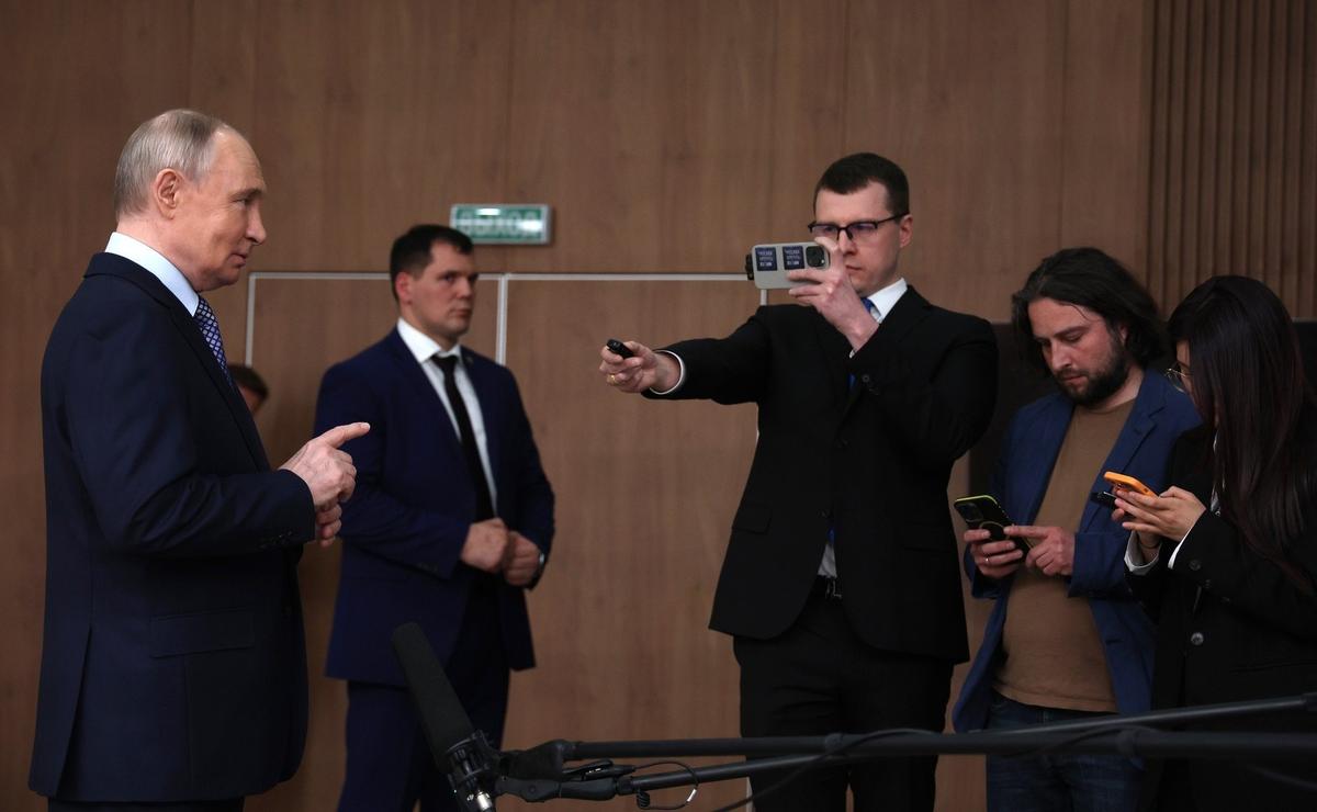 Владимир Путин комментирует итоги пасхального перемирия. Фото: пресс-служба Кремля