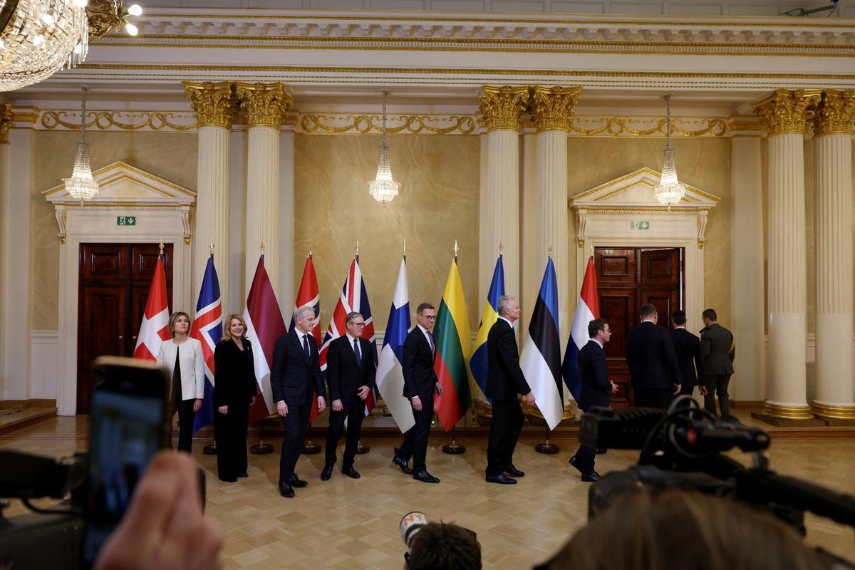 Встреча Объединенных экспедиционных сил (JEF) в Хельсинки. Фото: AP / TASS