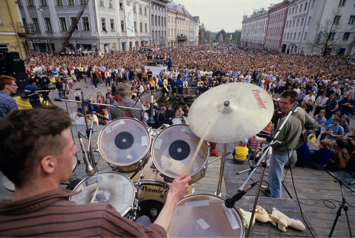 Рок-фестиваль «Дни музыки» в Тарту, 1987 год. Фото: архив РИА Новости