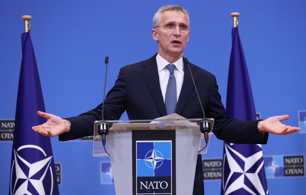 Генеральный секретарь НАТО Йенс Столтенберг .Фото: Dursun Aydemir / Anadolu Agency via Getty Images