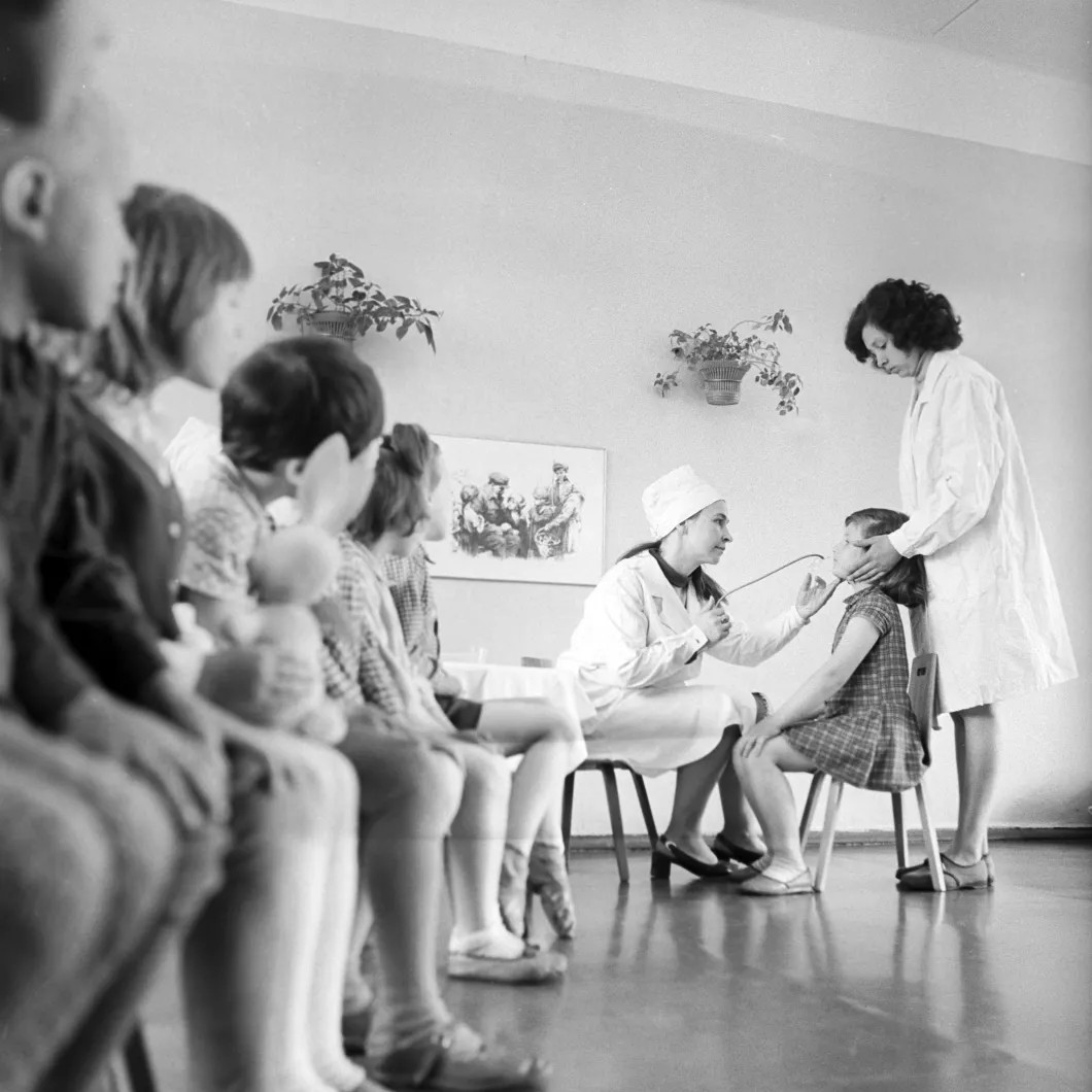 Вакцинация в детском саду СССР. Фото: РИА Новости