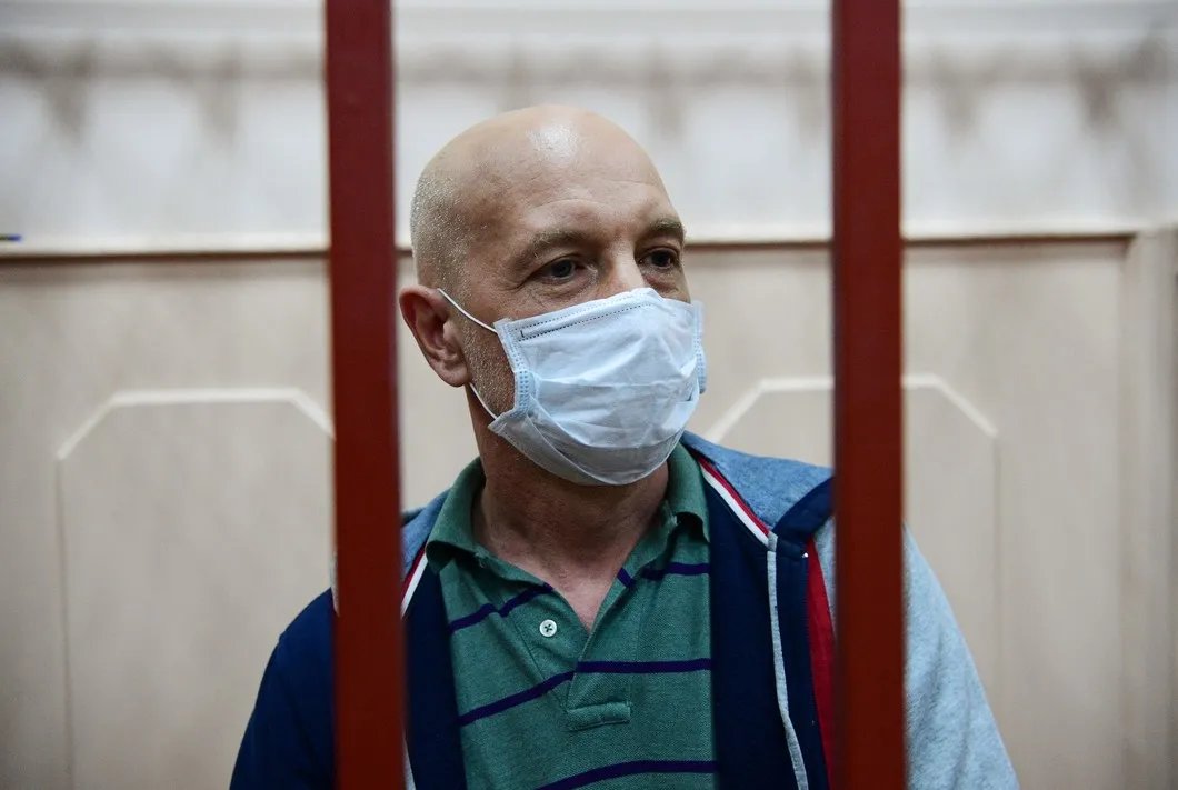Эмбриолог, андролог ЭКО клиники NGC Тарас Ашитков в Басманном суде. Фото: РИА Новости