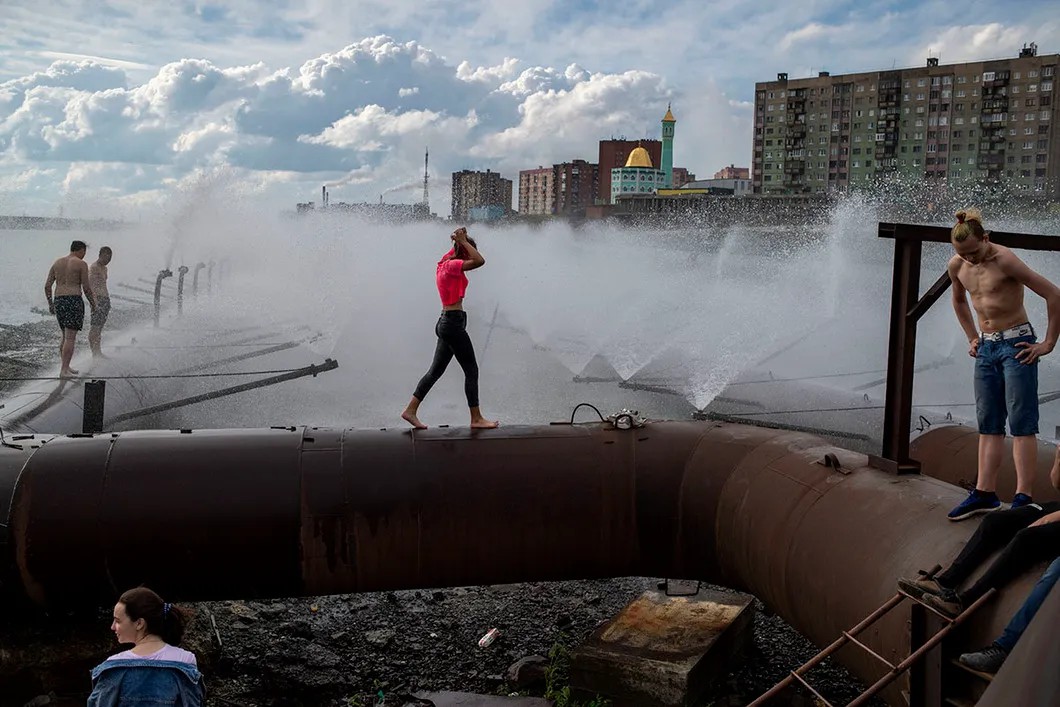 HPP-1 Cooling System. Photo: Yuri Kozyrev, Novaya Gazeta