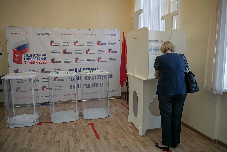 Голосование по поправкам. Фото: Влад Докшин / «Новая»