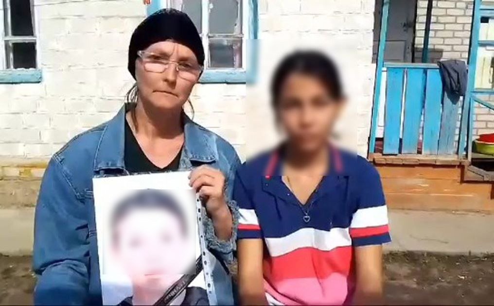 Кадр из видеообращения матери погибшего 14-летнего школьника А.