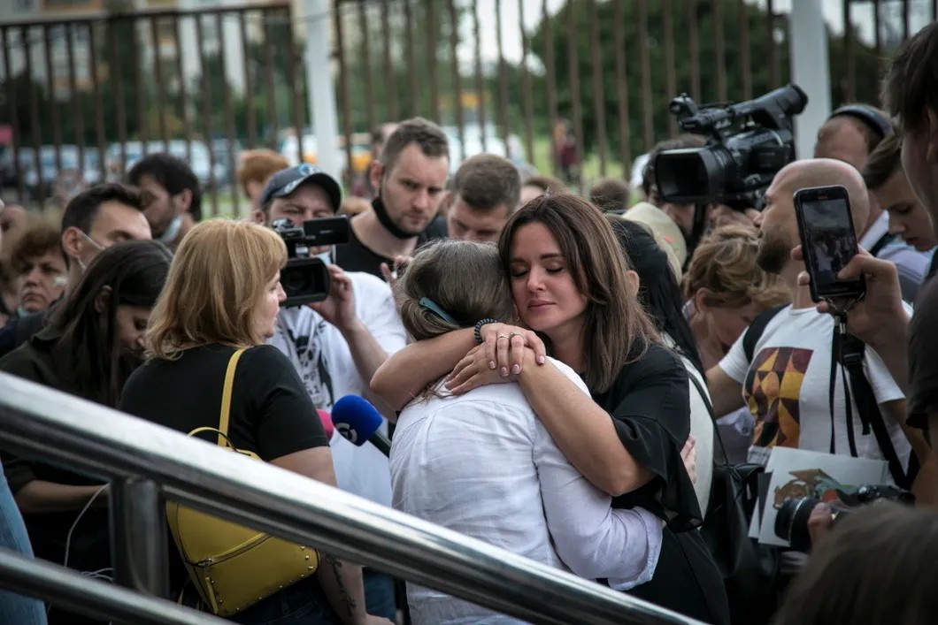 After the verdict. Photo: Vlad Dokshin / "Novaya Gazeta"