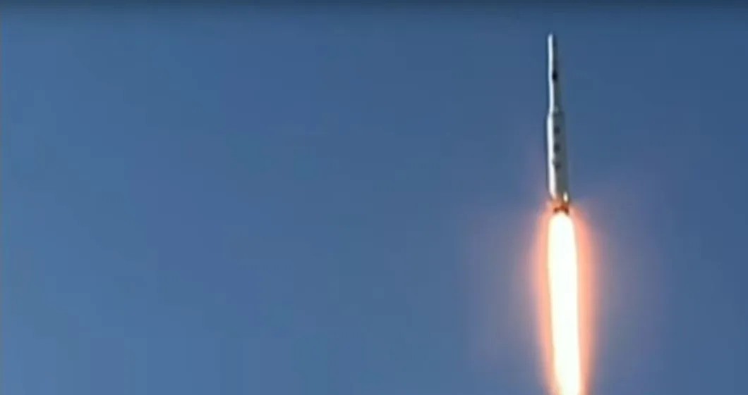 Запуск северокорейской ракеты, повлекший скандал. Скриншот Youtube