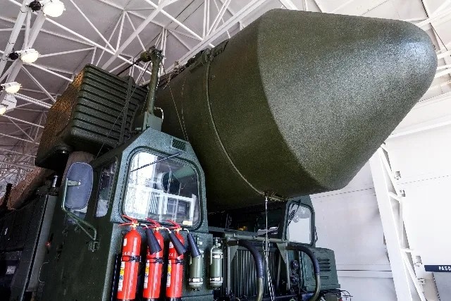 Российкий ракетный комплекс пятого поколения «Ярс» ракетных войск стратегического назначения. Фото: РИА Новости