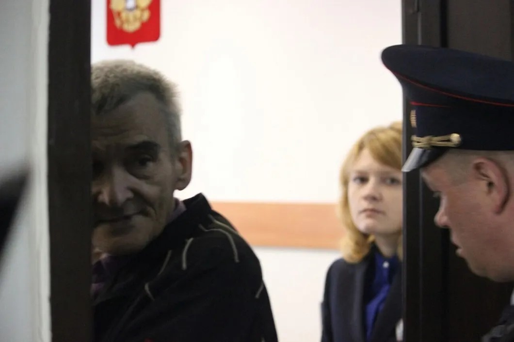 Юрий Дмитриев в суде. Фото: «Губерния daily»