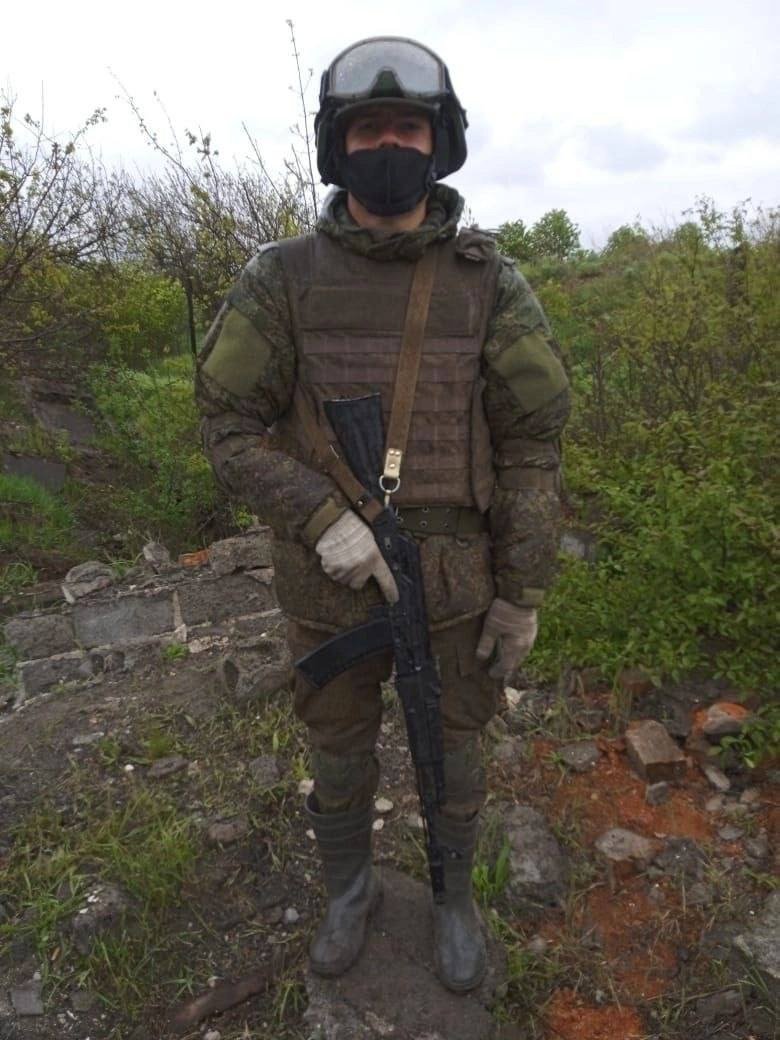 Владислав Канюс на свободе, в зоне СВО, помилован. Фото: соцсети