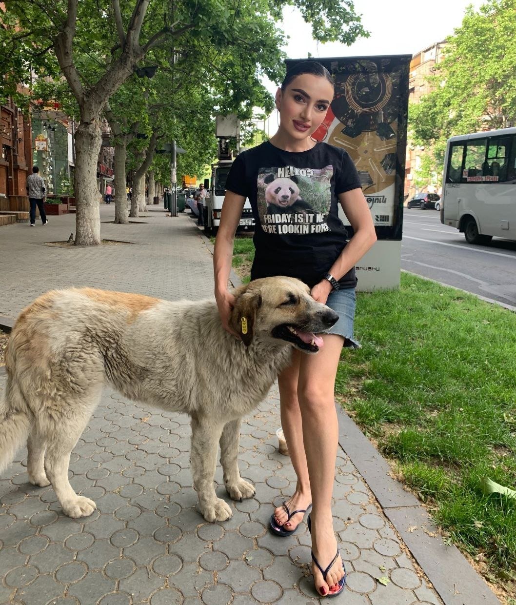 Герда, когда она была в хорошей форме, и Армине Амбарцумян. Фото: из архива Армине Амбарцумян