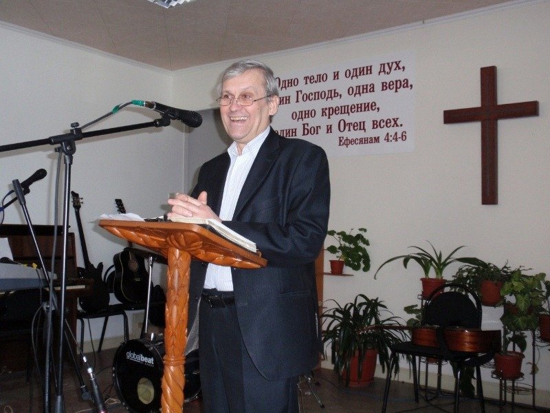 Пастор евангельских христиан-баптистов (ЕХБ) Юрий Сипко. Фото: соцсети