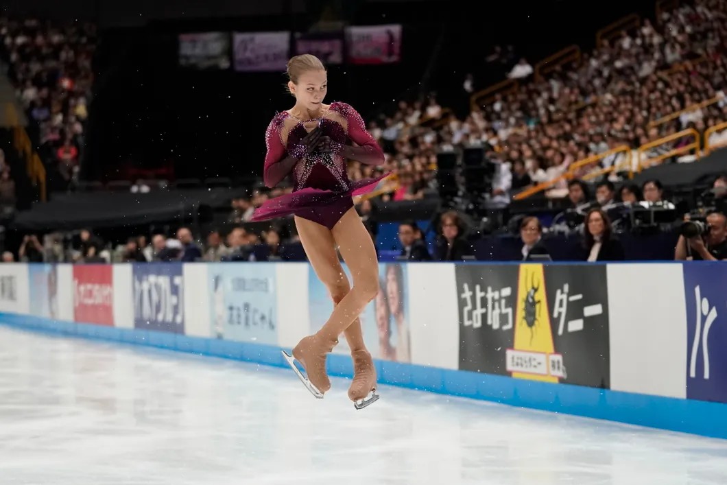 Выступление Александры Трусовой на Japan Open. Фото: Toru Hanai/AP/TASS