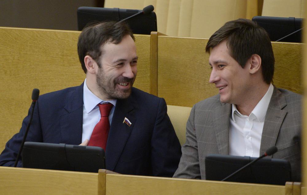 Илья Пономарев и Дмитрий Гудков. Фото: РИА Новости